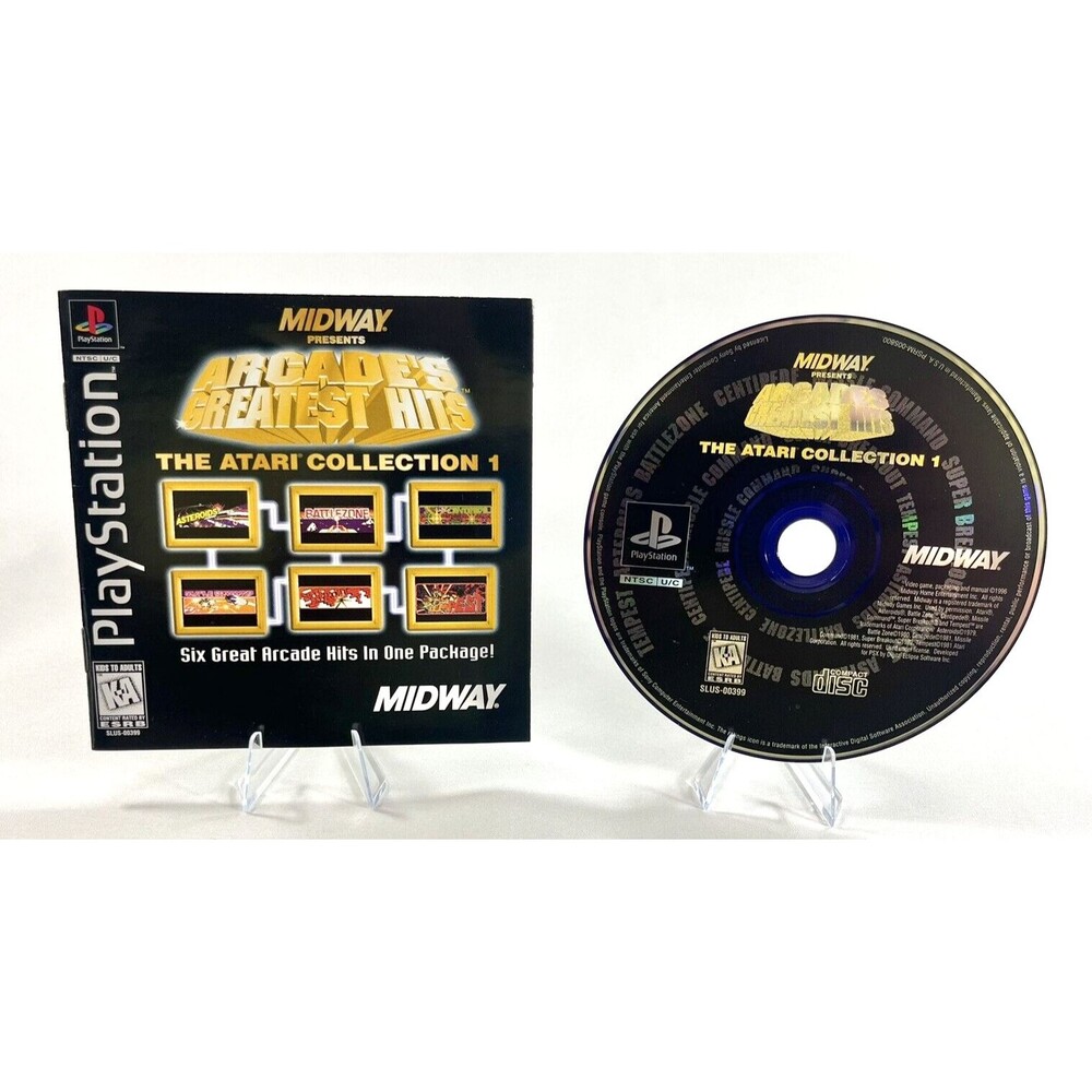 Midway Arcade’s Greatest Hits The Atari Collection PlayStation 1 Tested